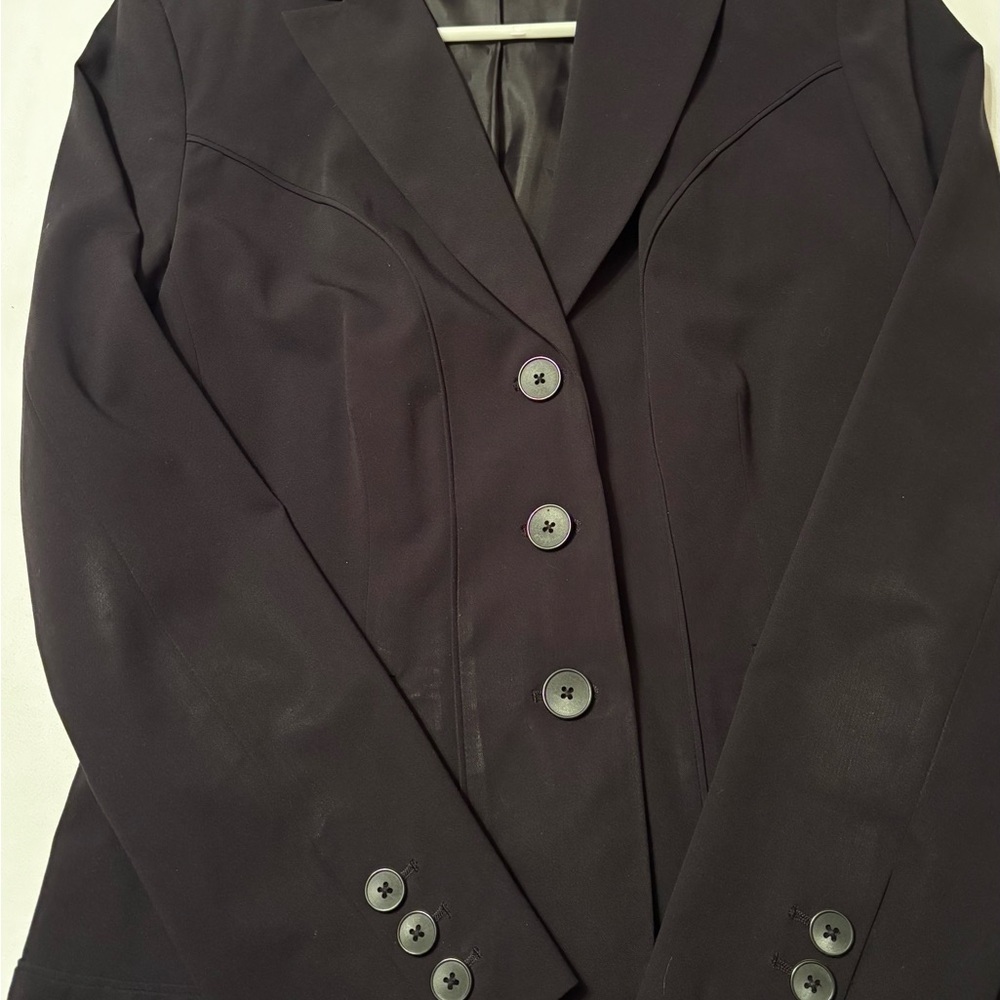 Women's Black Blazer Jacket